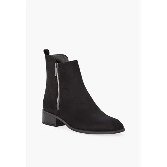 JUSTFAB Diya Bootie Faux Suede Size 9.5 - Picture 2 of 4